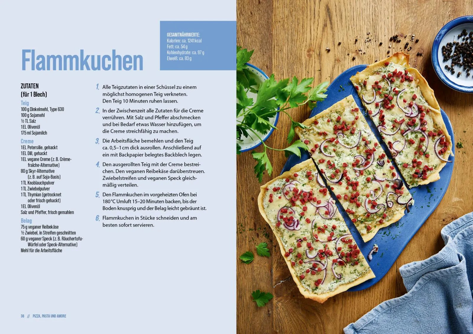 Innenansicht von 'High Protein Fast Food' - Taschenbuch