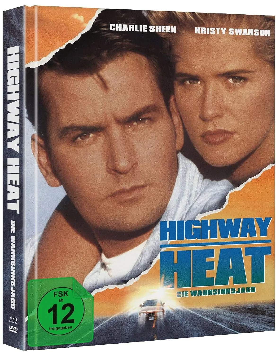 Blu-ray-Cover: Highway Heat - Die Wahnsinnsjagd. Regie: Adam Rifkin