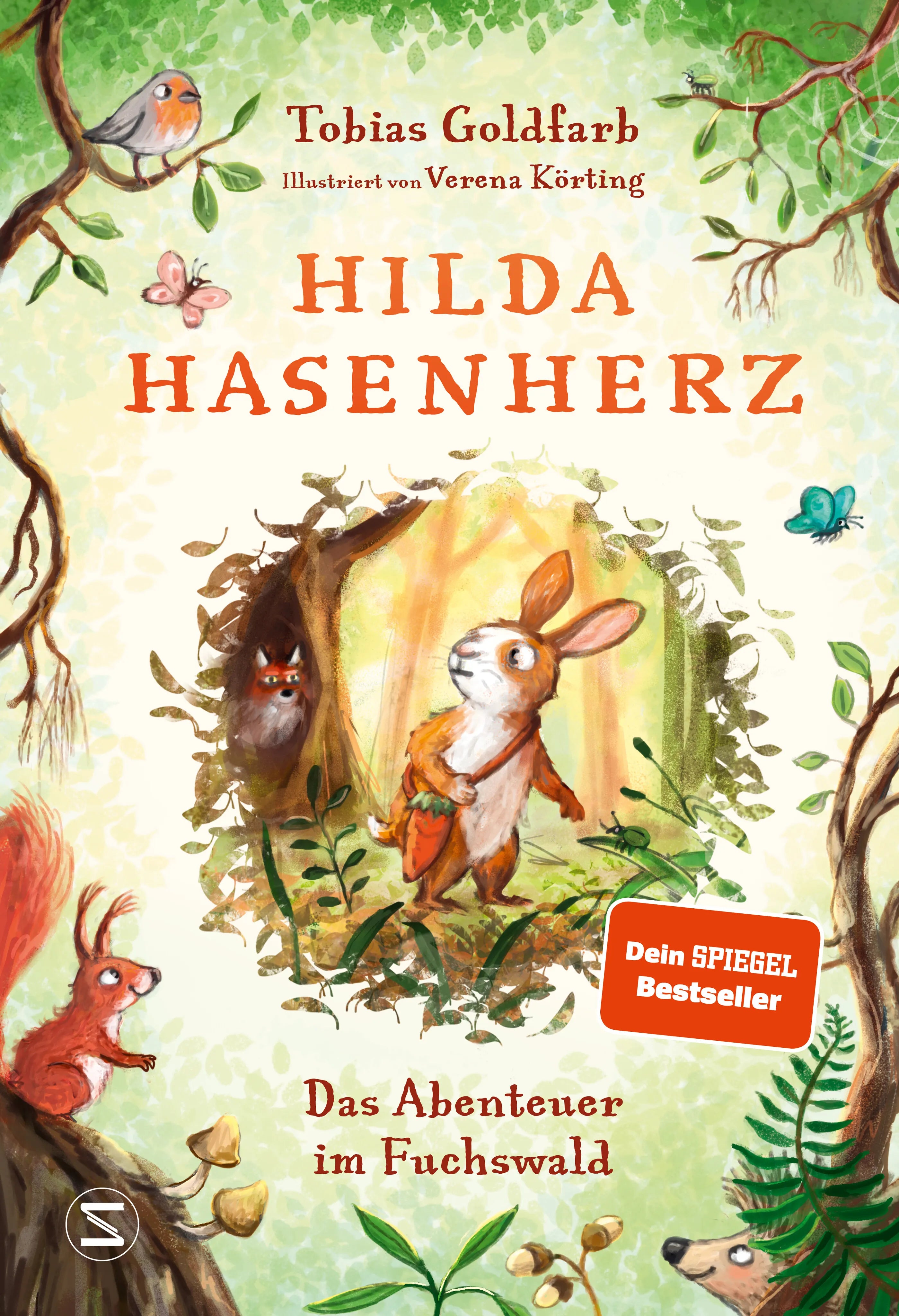 Cover: Hilda Hasenherz. Das Abenteuer im Fuchswald (Hardcover) von Tobias Goldfarb
