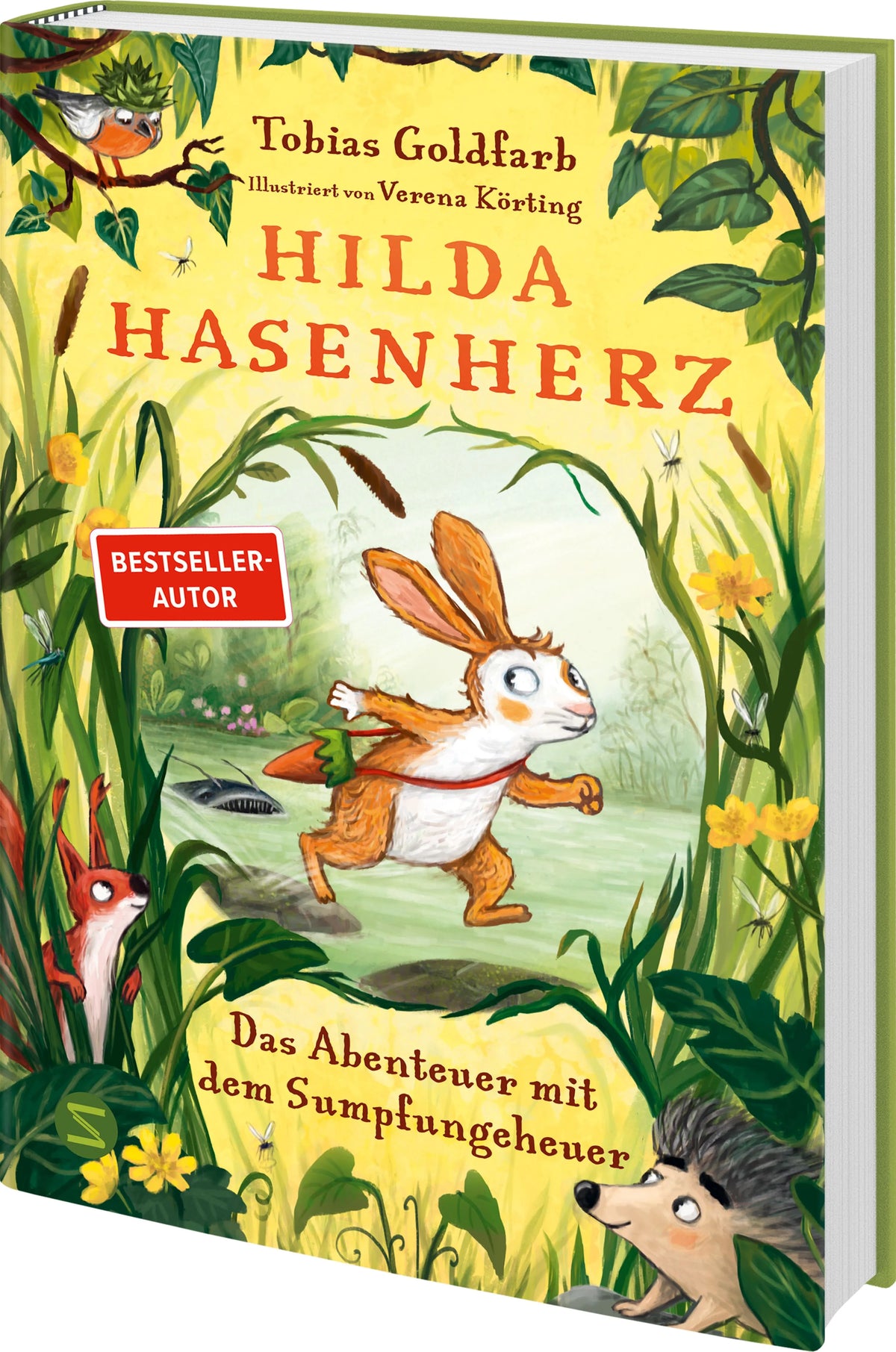 Detailansicht: Hilda Hasenherz. Das Abenteuer mit dem Sumpfungeheuer (Hardcover)