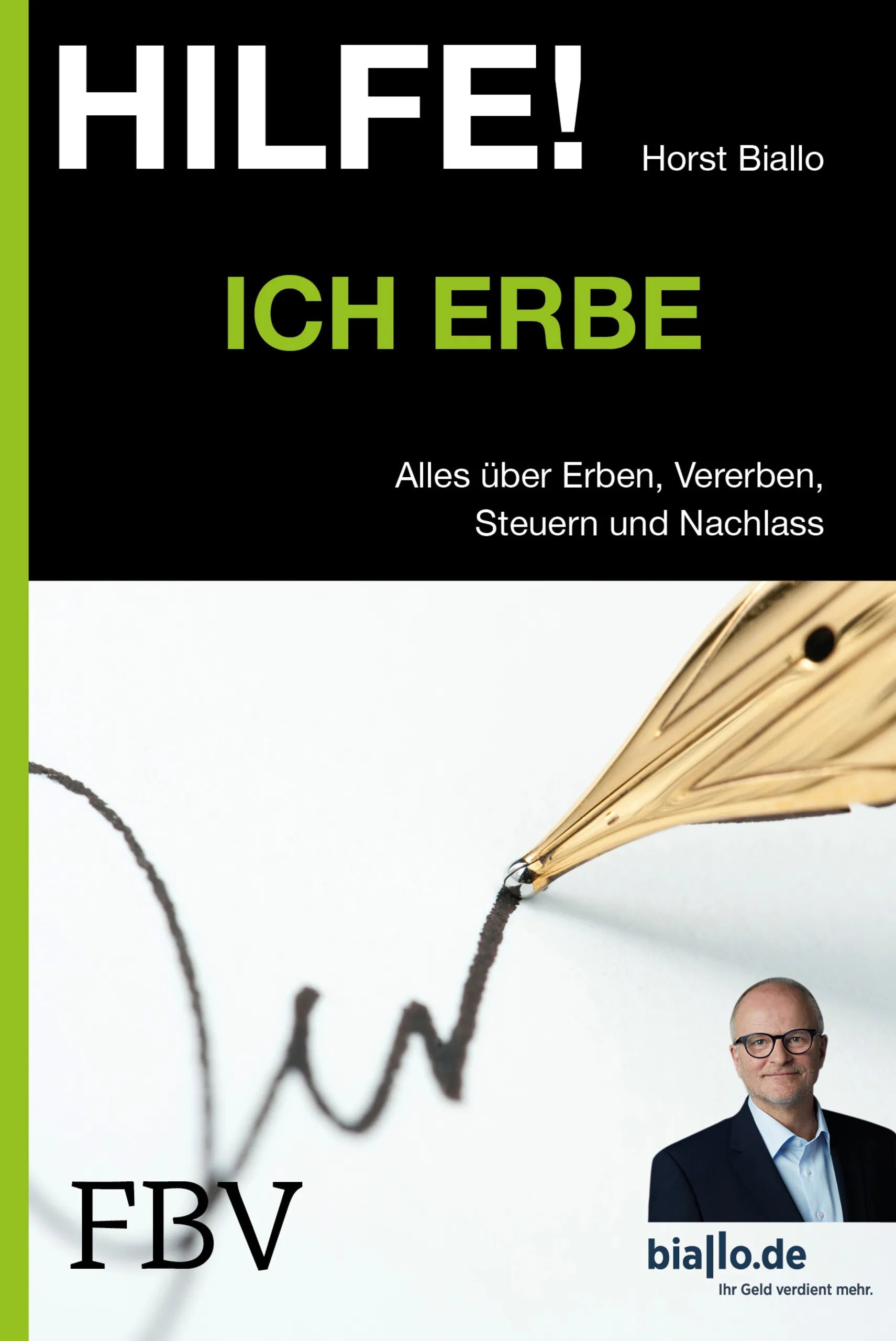 Buchcover von 'Hilfe! Ich erbe' - Taschenbuch von Horst Biallo