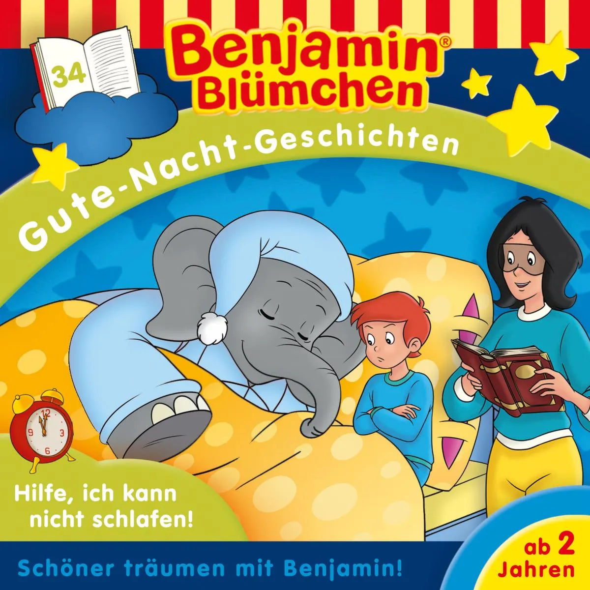 Cover: Hilfe, ich kann nicht schlafen! (Hörbuch Download) von Vincent Andreas