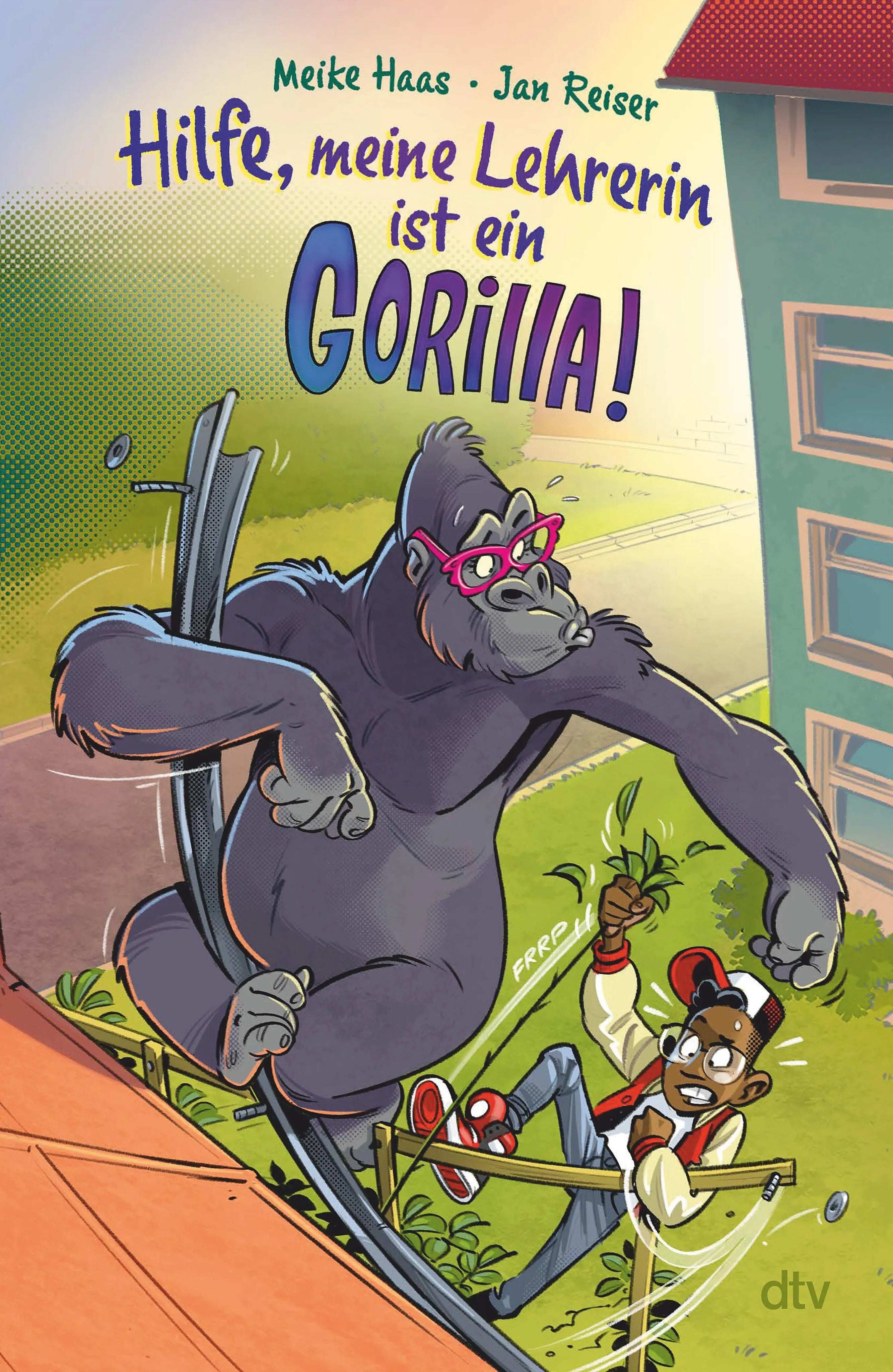 Cover: Hilfe, meine Lehrerin ist ein Gorilla (E-Book) von Meike Haas