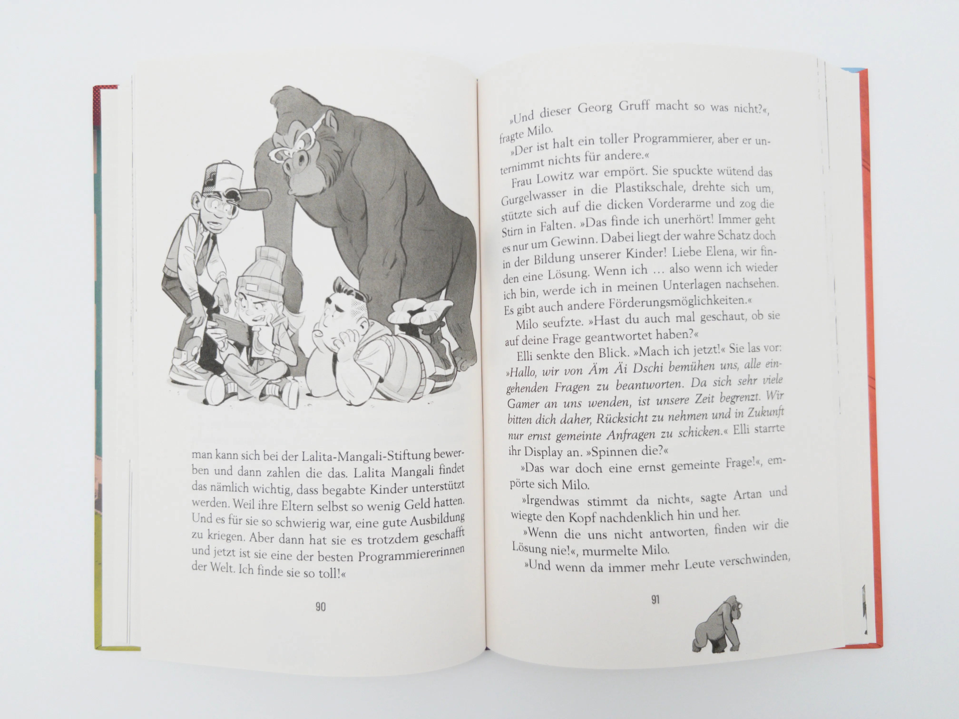 Produktansicht: Hilfe, meine Lehrerin ist ein Gorilla (Gebundene Ausgabe)