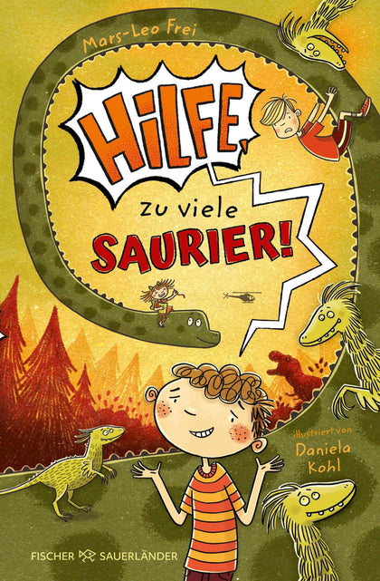 Cover: Hilfe, zu viele Saurier! (E-Book) von Mars-Leo Frei