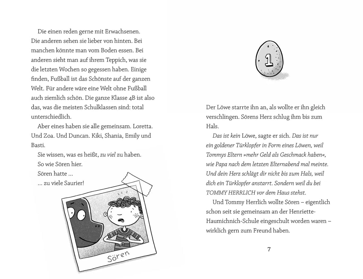 Detailansicht: Hilfe, zu viele Saurier! (Hardcover)