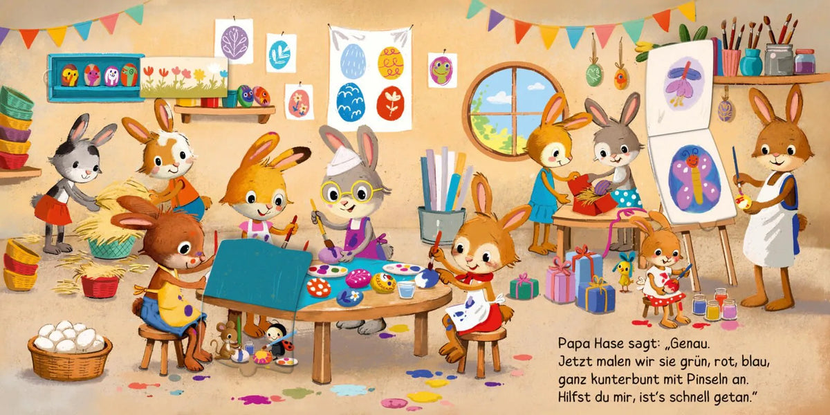 Detailansicht: Hilfst du mit, kleiner Osterhase? (Hardcover)