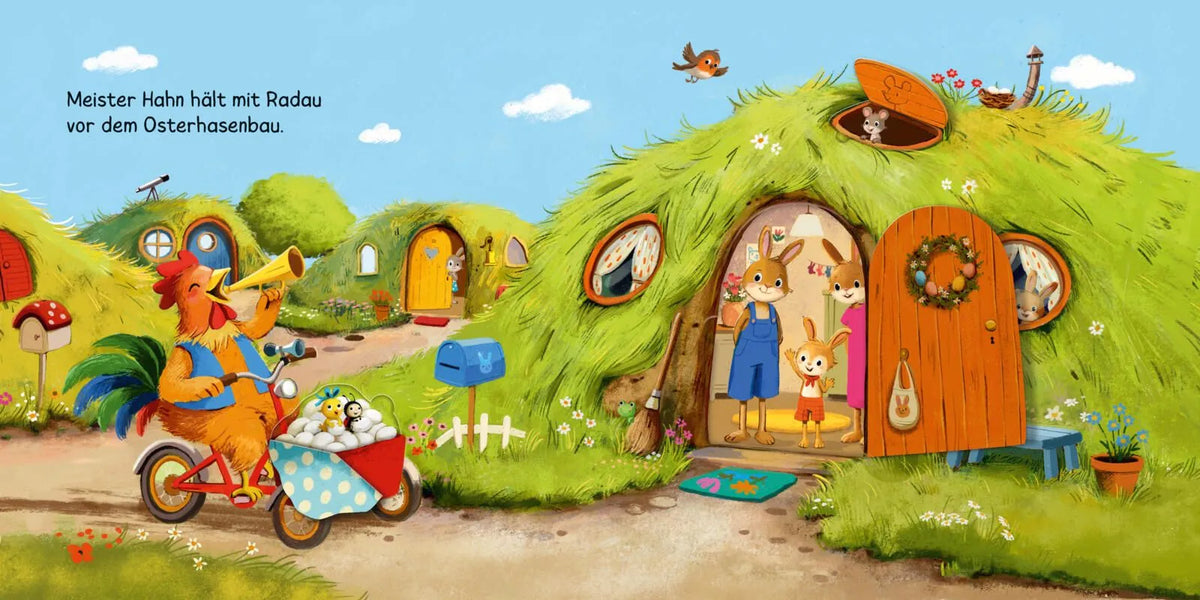 Detailansicht: Hilfst du mit, kleiner Osterhase? (Hardcover)