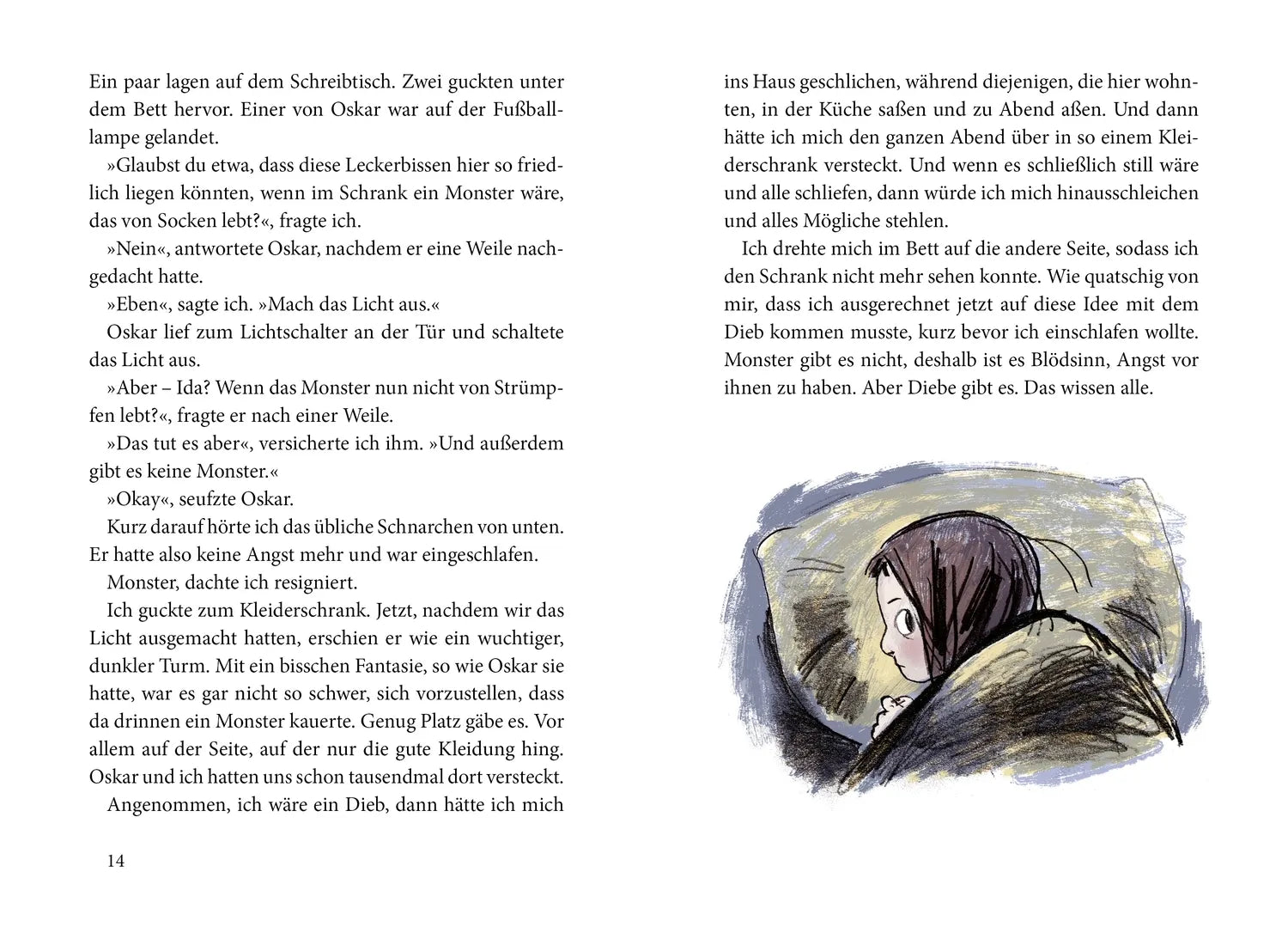 Abbildung von 'Himbeereis am Fluss'