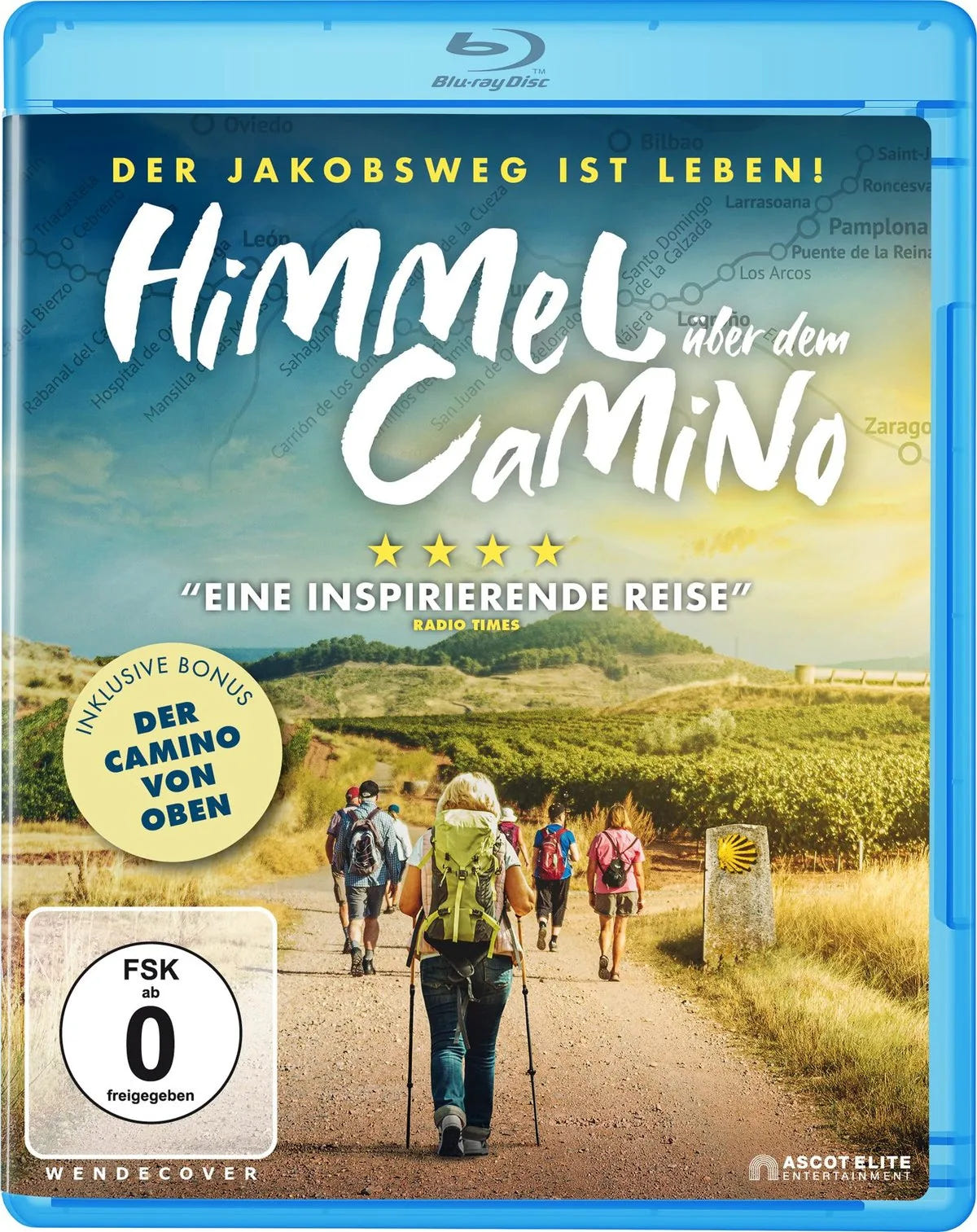 Himmel über dem Camino - Der Jakobsweg ist Leben - Blu-ray Disc