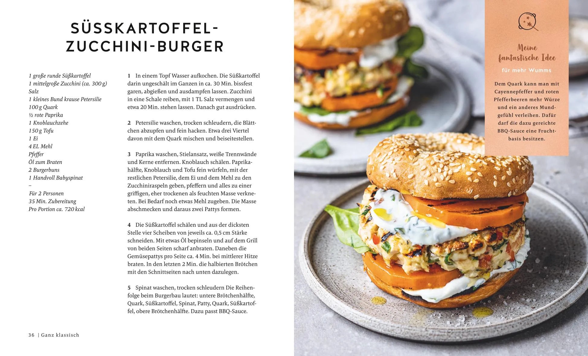 Detailansicht: Himmlische Burger (Hardcover)