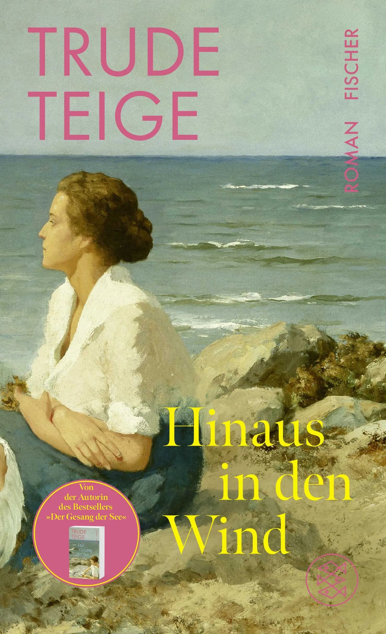 Cover: Hinaus in den Wind (Hardcover) von Trude Teige