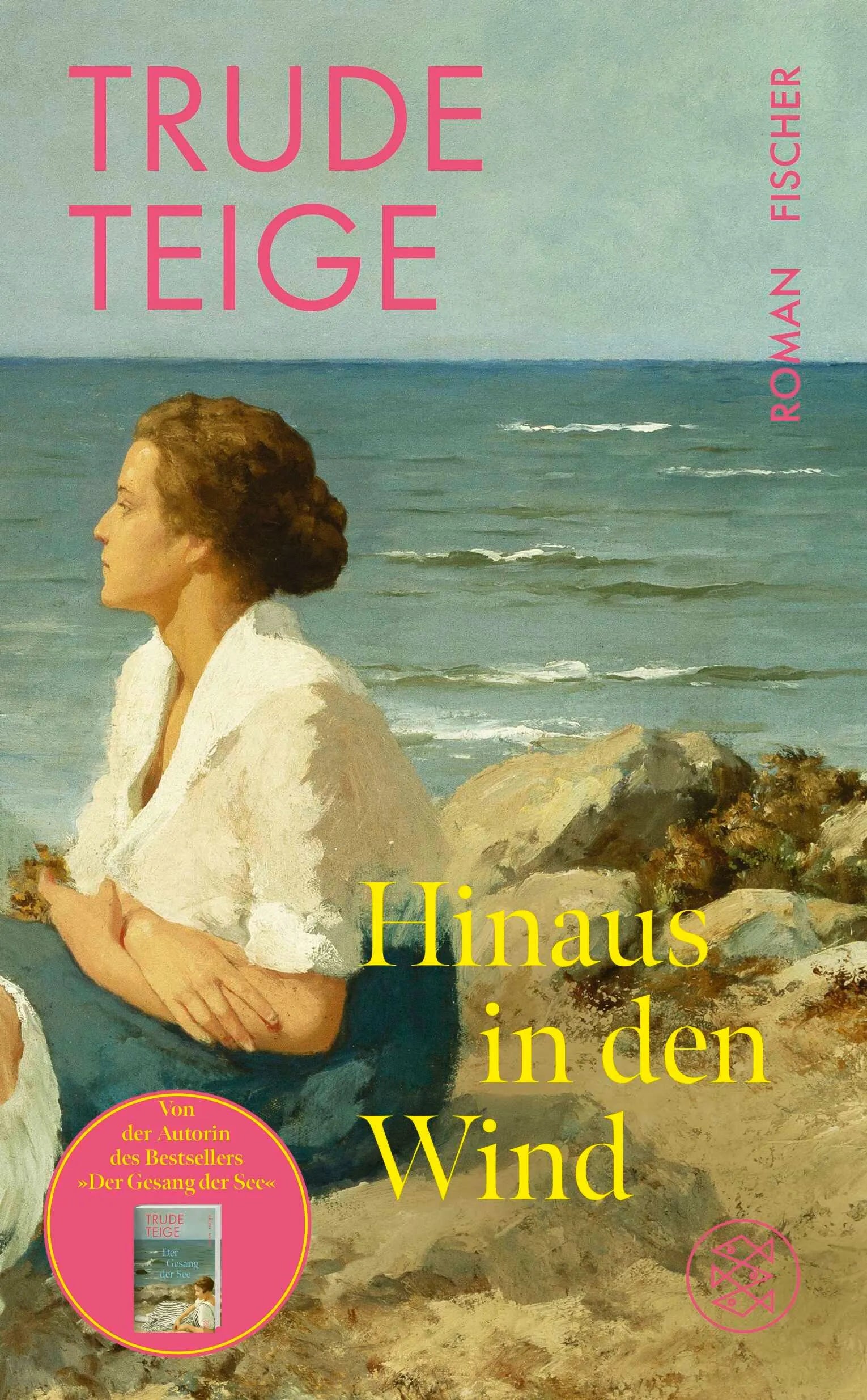 Cover: Hinaus in den Wind (Hardcover) von Trude Teige