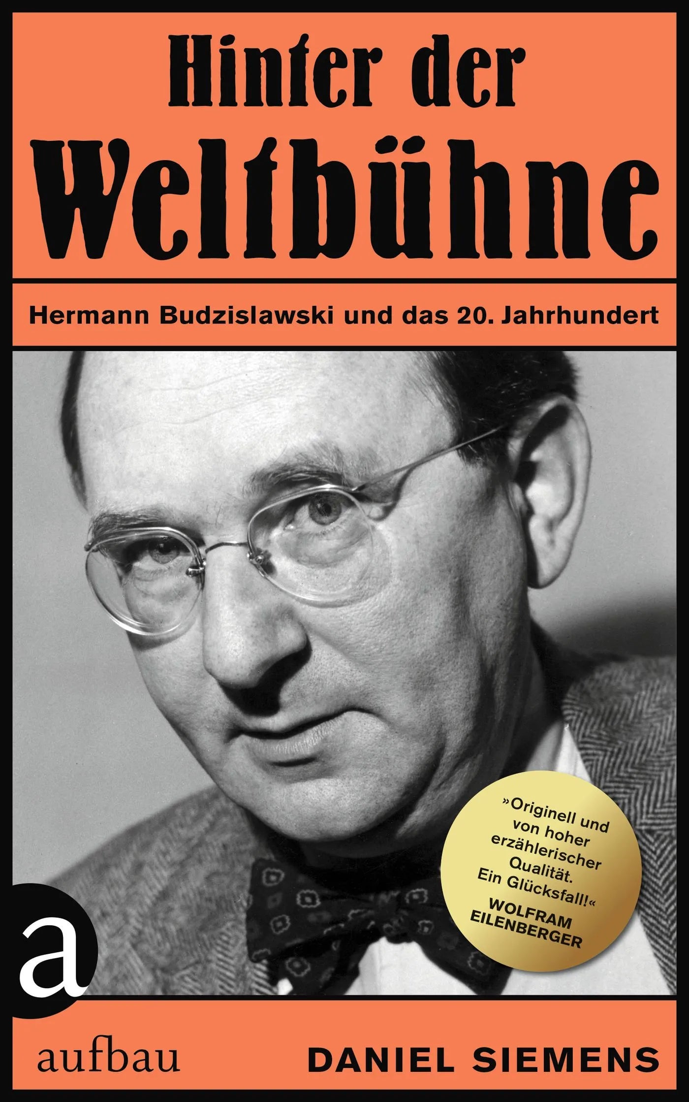 Buchcover von 'Hinter der "Weltbühne"' - Gebundene Ausgabe von Daniel Siemens