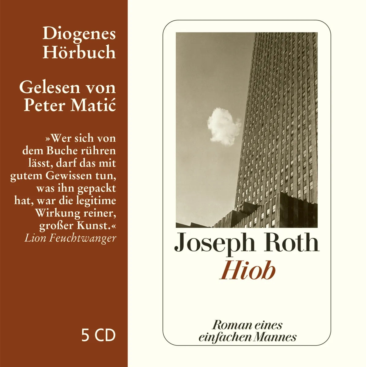 Buchcover von 'Hiob' - Hörbuch (CD) von Joseph Roth