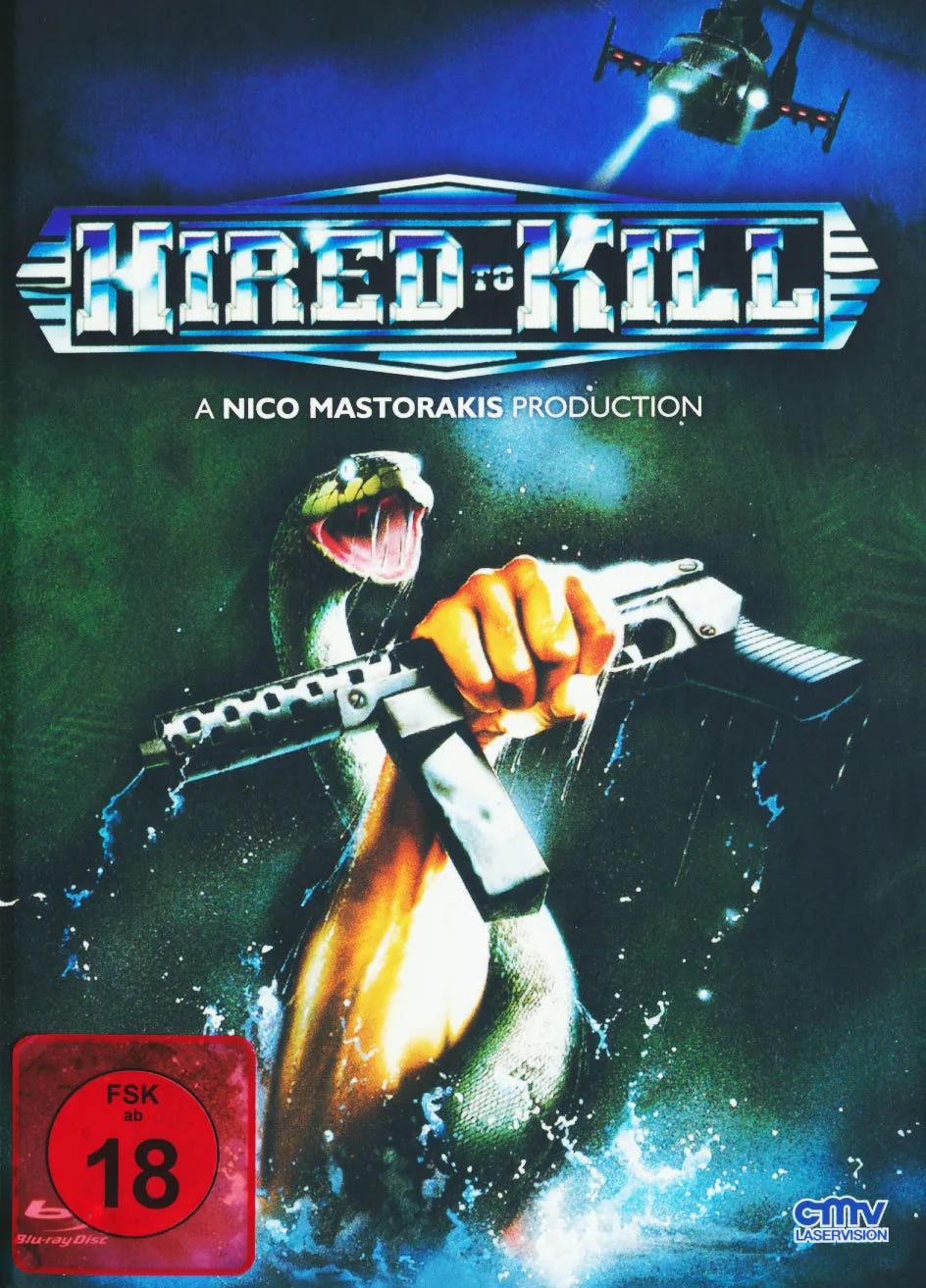 Hired to Kill - Mediabook  (+ DVD) [LE] - Blu-ray Disc