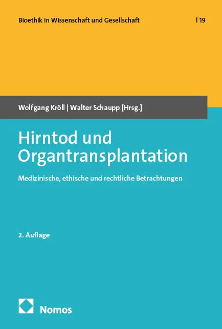 Cover: Hirntod und Organtransplantation (E-Book)