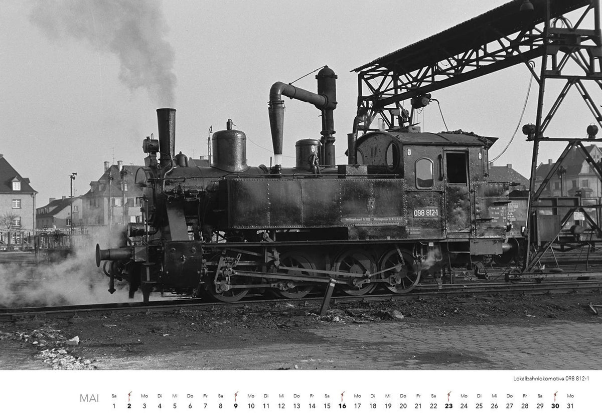 Historische Dampflokomotiven Kalender 2027 – Ansicht