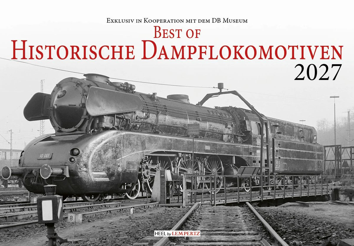 Wandkalender: Historische Dampflokomotiven Kalender 2027