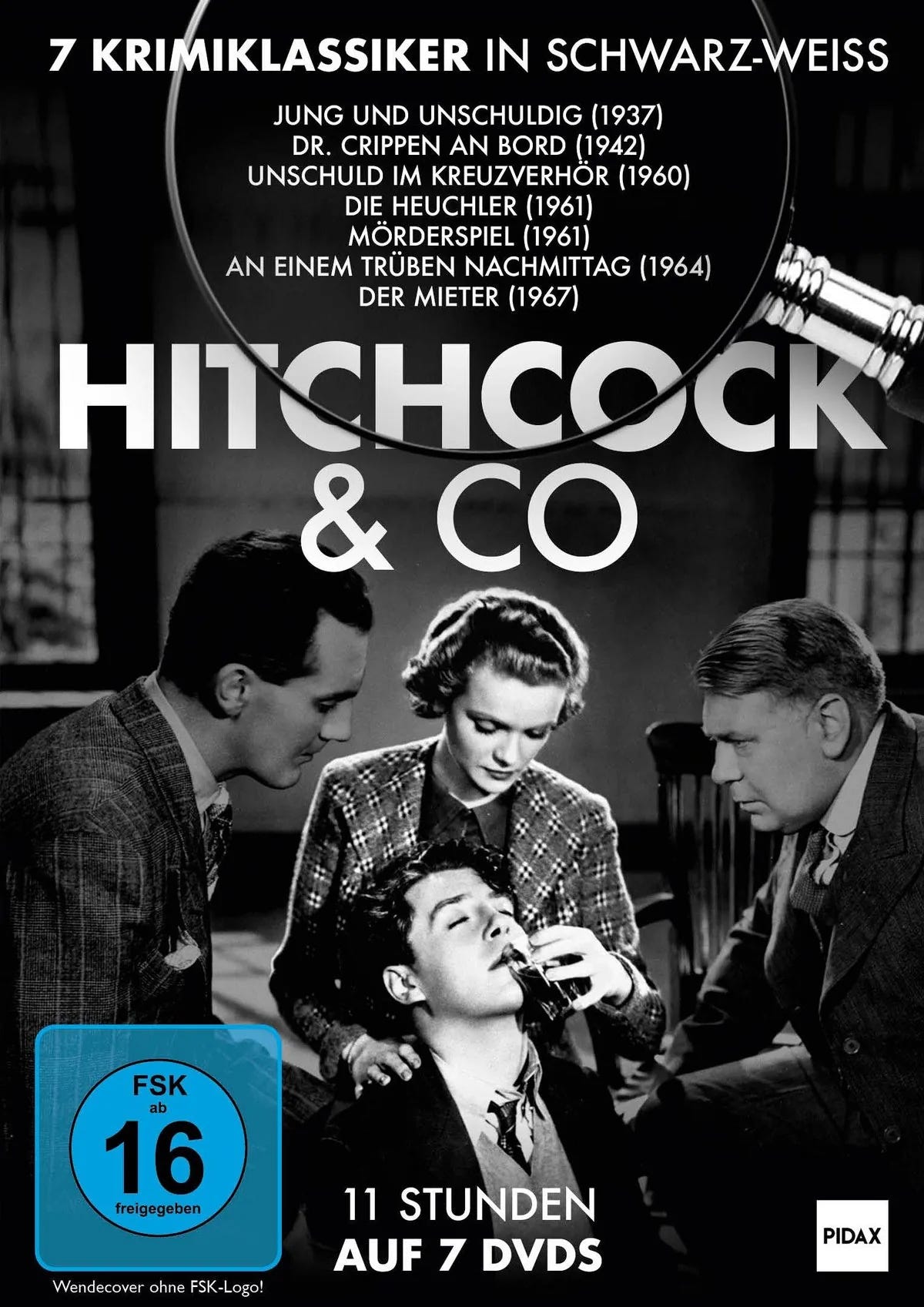 Hitchcock & Co. - 7 Filmklassiker - DVD