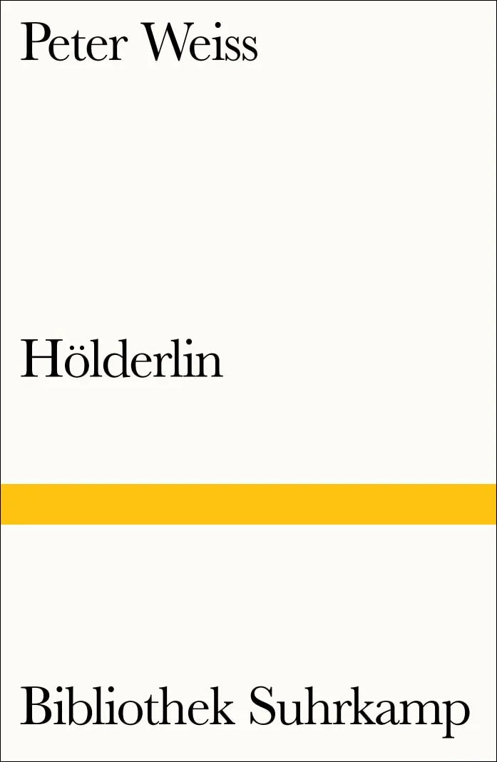 Buchcover von 'Hölderlin' - Taschenbuch von Peter Weiss