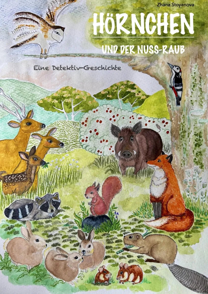 Cover: Hörnchen und der Nuss-Raub (E-Book) von Zhana Stoyanova
