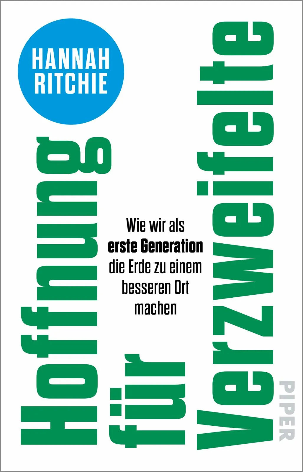 Buchcover von 'Hoffnung für Verzweifelte' - Taschenbuch von Hannah Ritchie