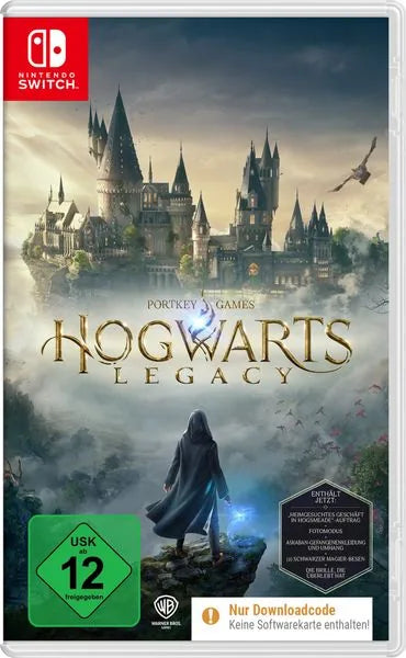 Cover: Hogwarts Legacy – Code in a Box – Nintendo Switch – USK für Nintendo Switch. Publisher: Warner Bros. Entertainment