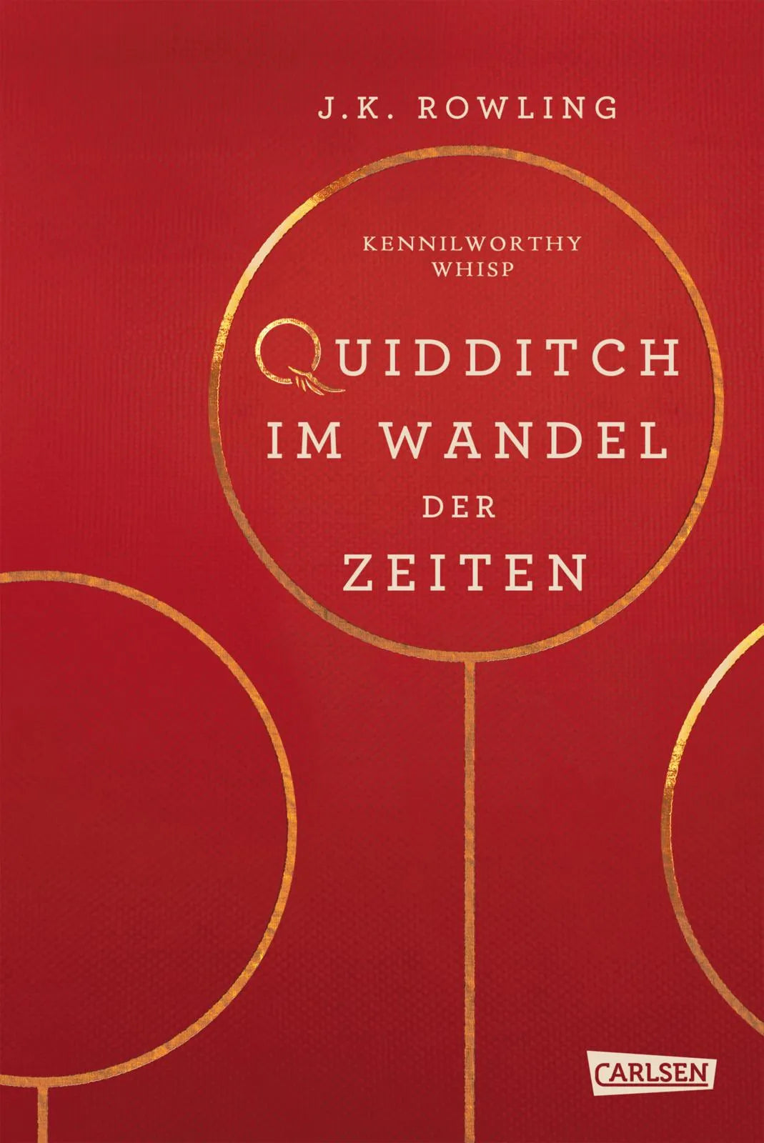 Buchcover von 'Hogwarts-Schulbücher: Quidditch im Wandel der Zeiten' - Gebundene Ausgabe von J.K. Rowling