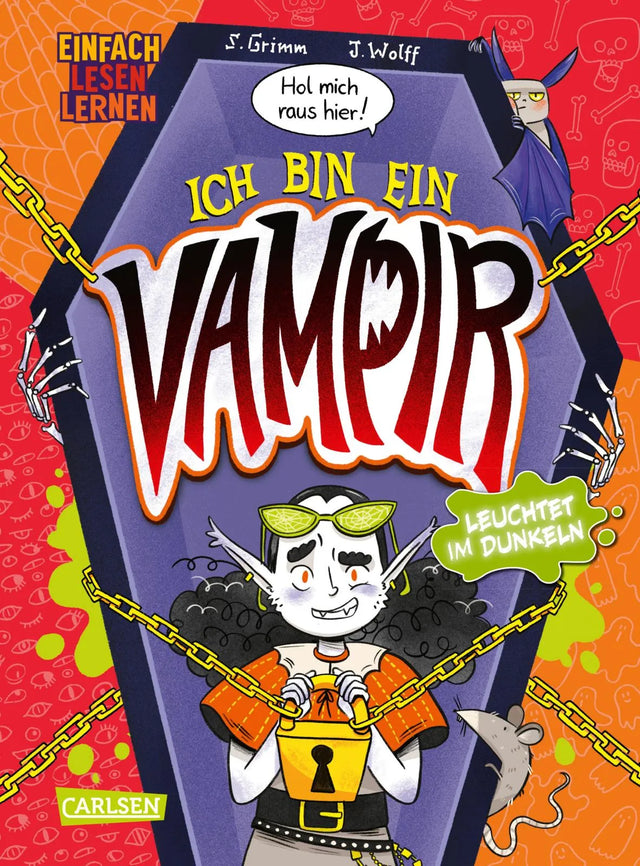 Buchcover von 'Hol mich raus hier! Ich bin ein Vampir!' - Gebundene Ausgabe von Sandra Grimm