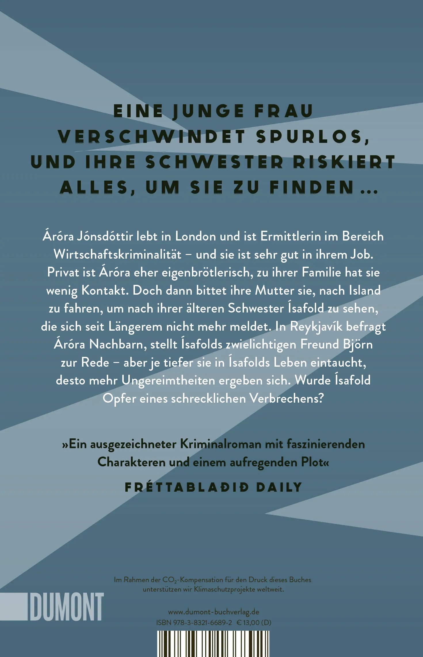BuchrÃ¼ckseite von 'Höllenkalt' mit Klappentext - Taschenbuch