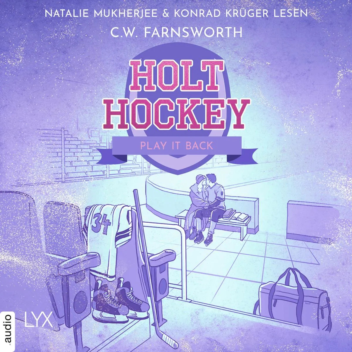 Cover: Holt Hockey - Play it Back - Holt Hockey, Teil 2 (Hörbuch Download) von C. W. Farnsworth