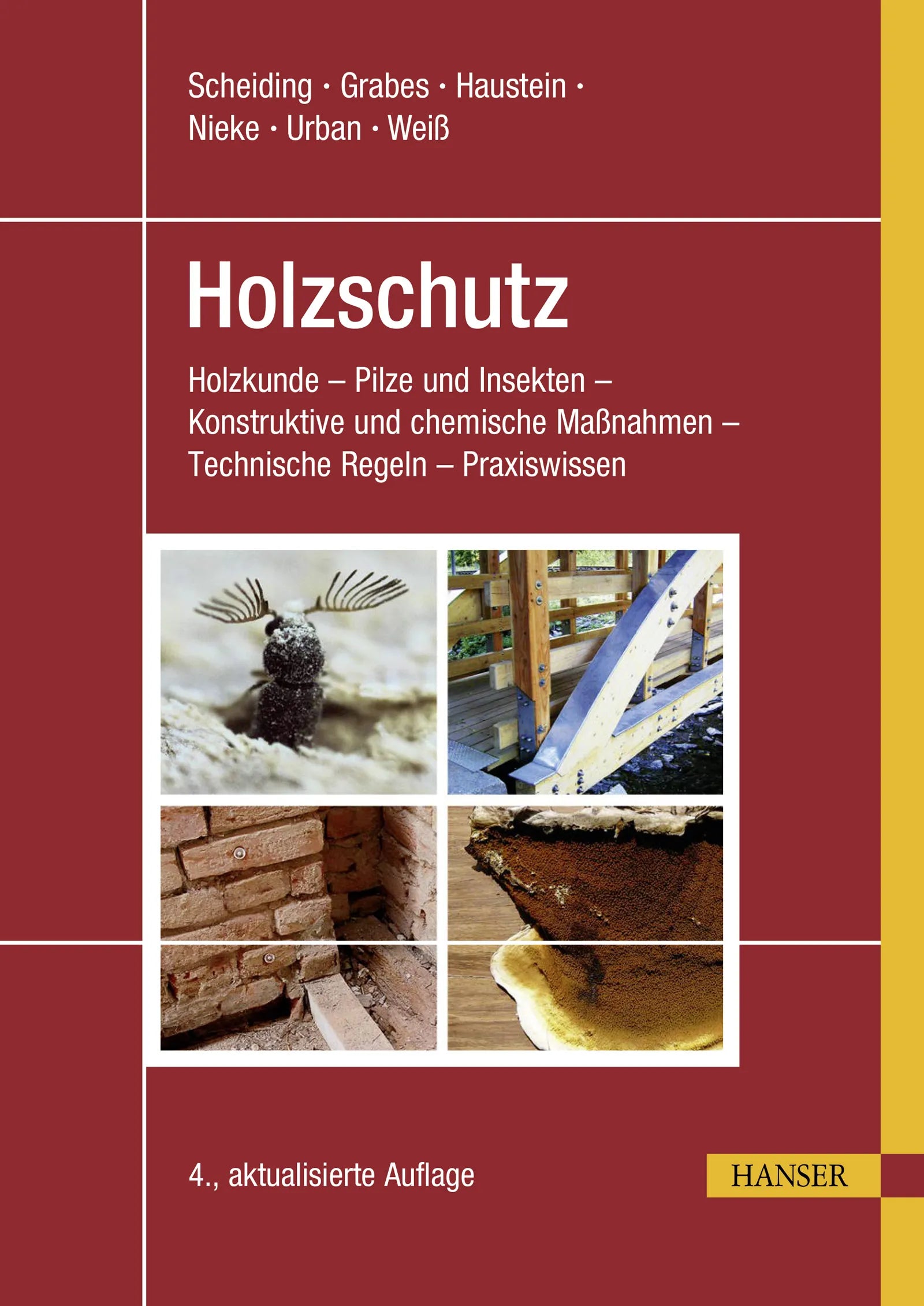 Cover: Holzschutz (E-Book) von Wolfram Scheiding