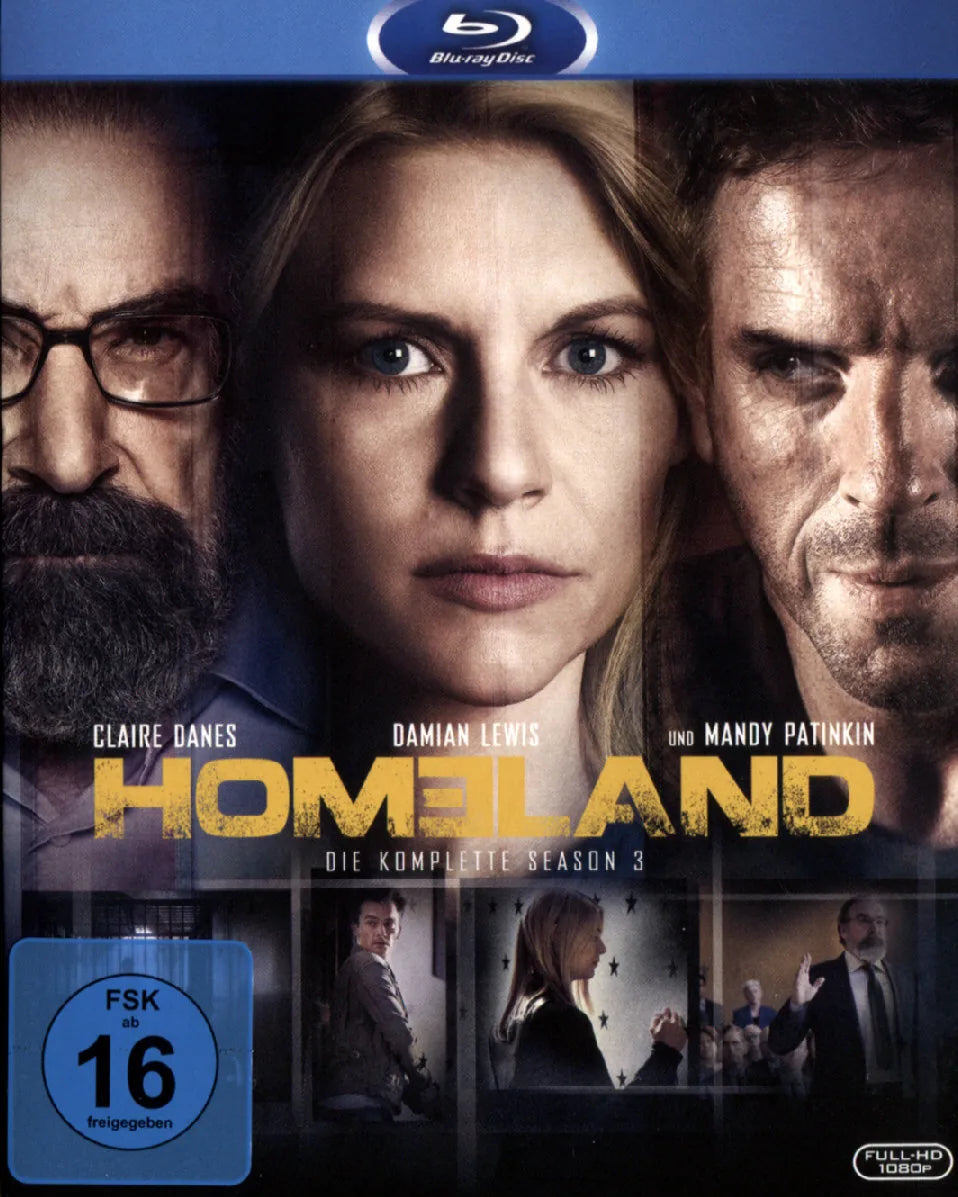 Homeland - Season 3  [3 BRs] - Blu-ray Disc