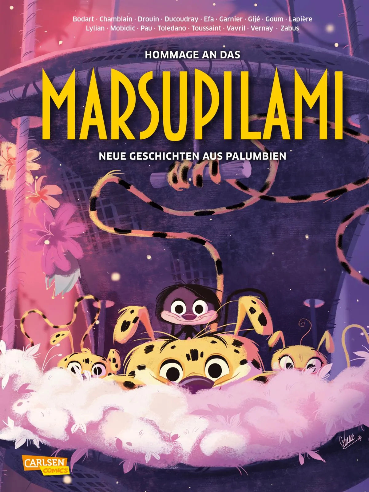 Buchcover von 'Hommage an das Marsupilami 2' - Gebundene Ausgabe von André Franquin