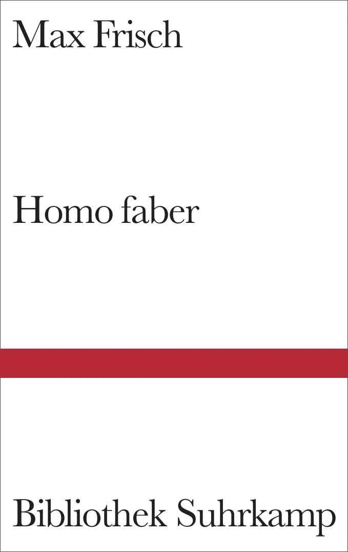 Buchcover von 'Homo faber' - Gebundene Ausgabe von Max Frisch