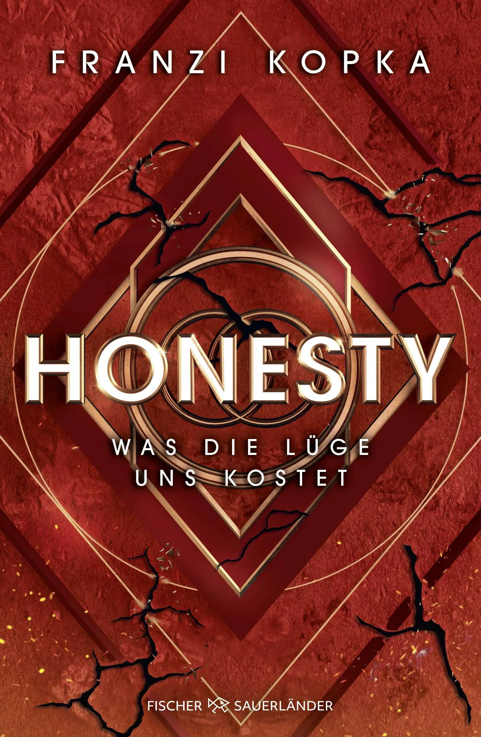 Buchcover von 'Honesty. Was die Lüge uns kostet' - Gebundene Ausgabe von Franzi Kopka