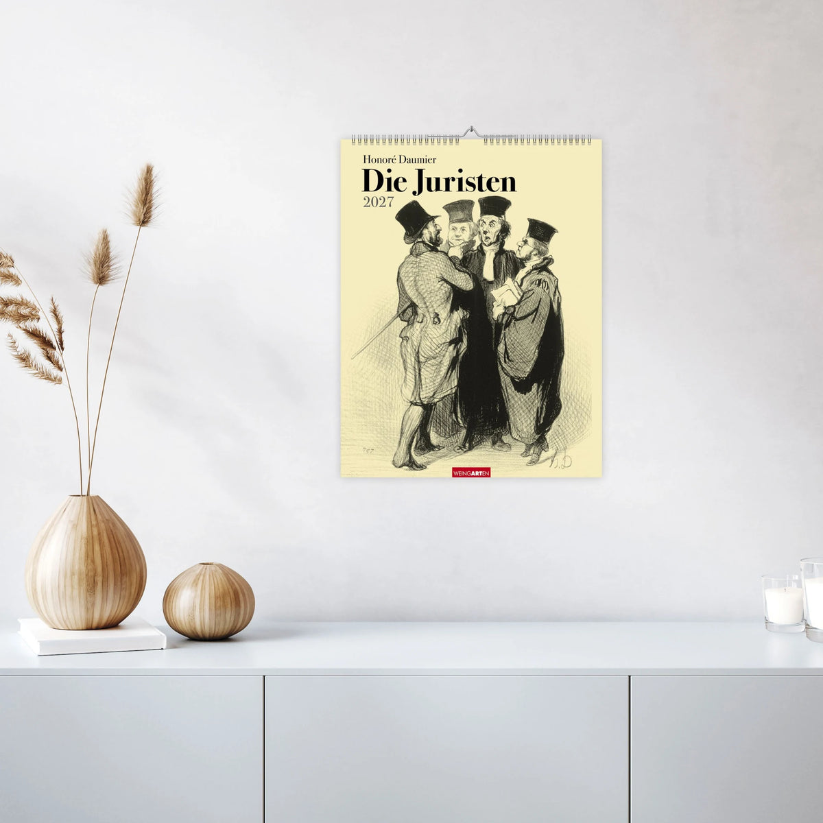 Honoré Daumier: Die Juristen Kalender 2027 – Ansicht