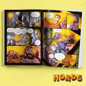 Detailansicht: HORDE – Das erste Zeitalter, Bd. 4: Vom Heldenschein zum Heldensein (Paperback)