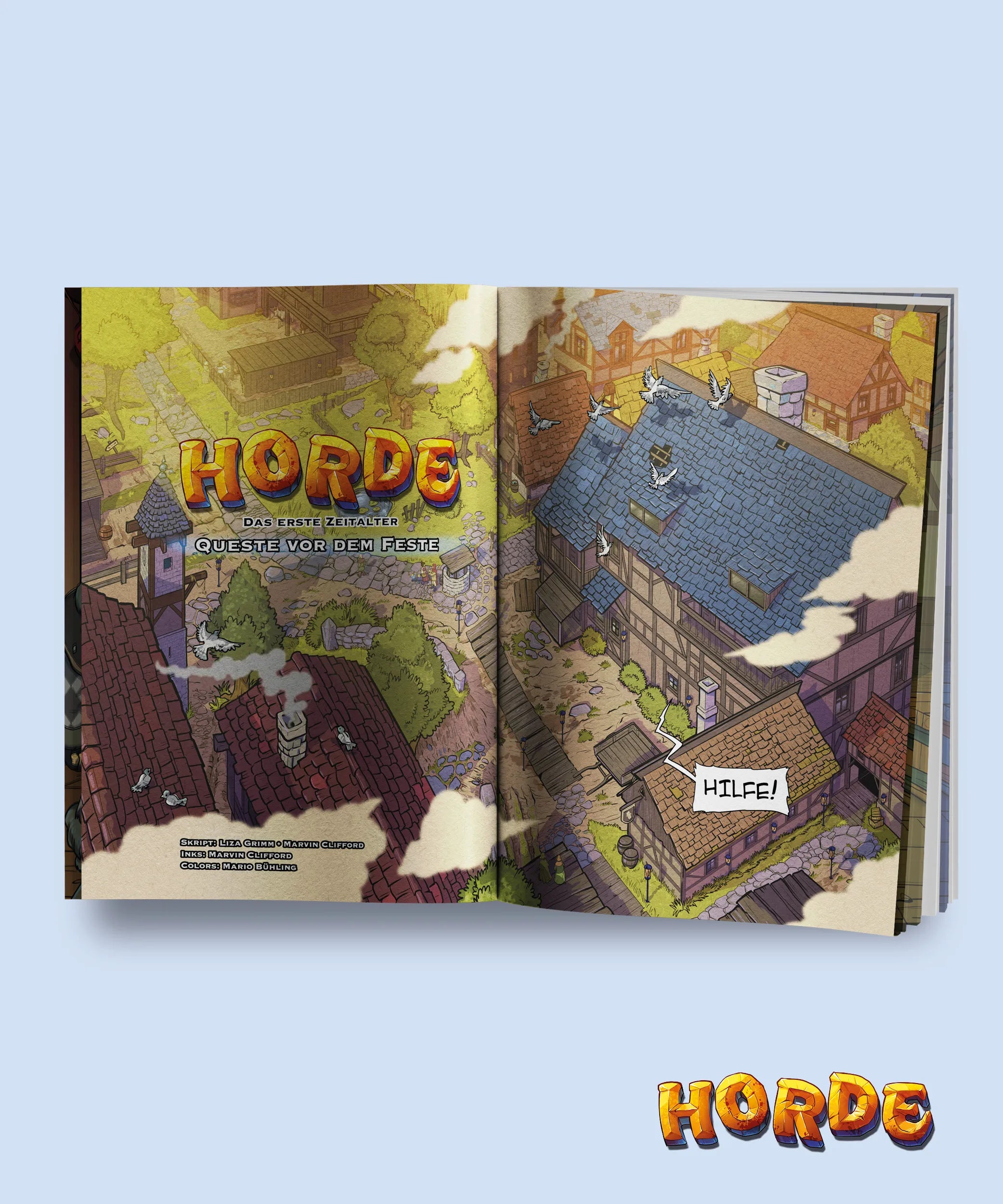 Innenansicht von 'HORDE – Das Erste Zeitalter' - Paperback
