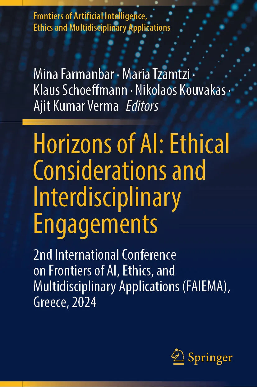 Cover: Horizons of AI: Ethical Considerations and Interdisciplinary Engagements (E-Book)