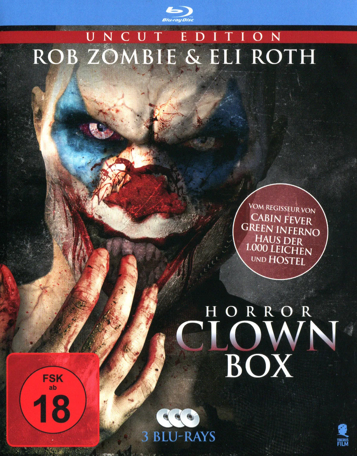 Horror Clown Box 1 - Uncut  [3 BRs] - Blu-ray Disc