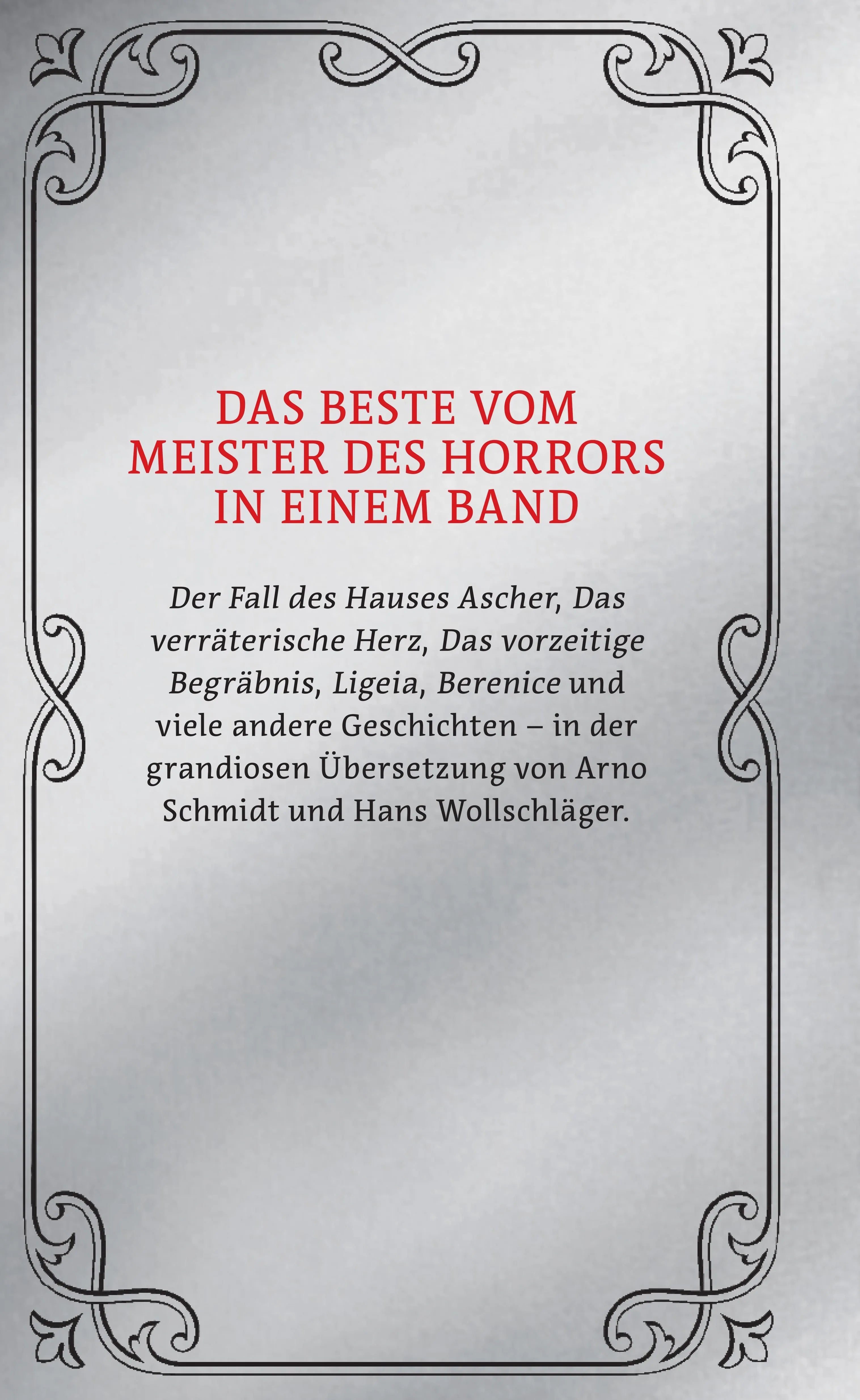 Rückseite: Horror (Hardcover)