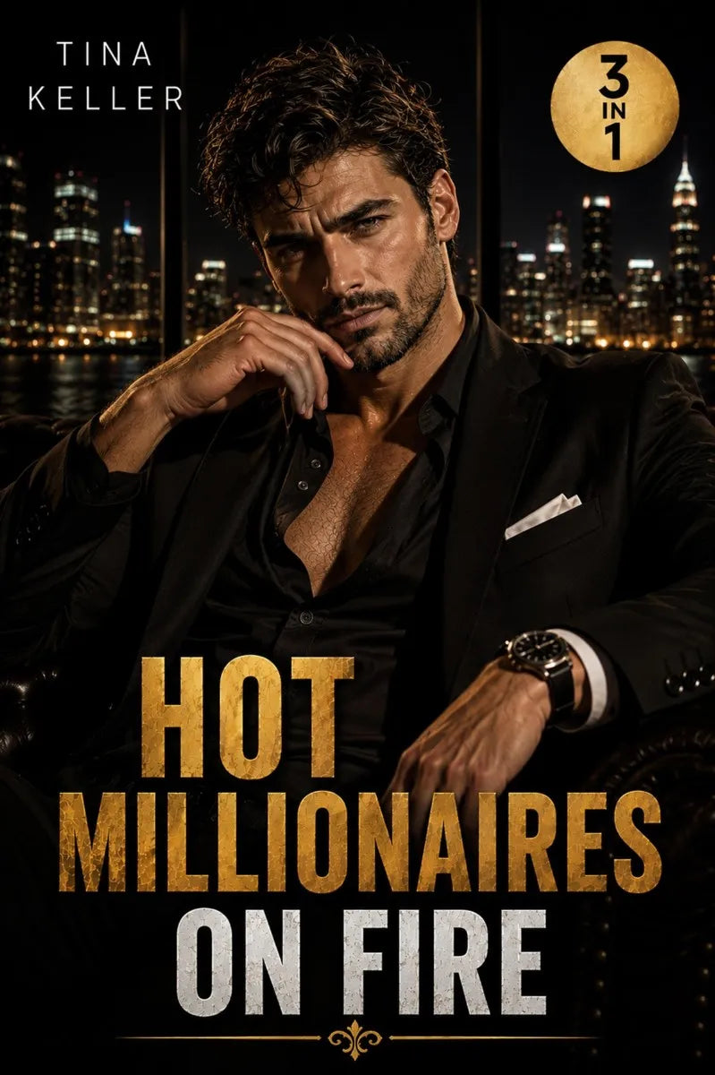 Cover: Hot Millionaires on Fire - Sammelband 3 in 1 (E-Book) von Tina Keller
