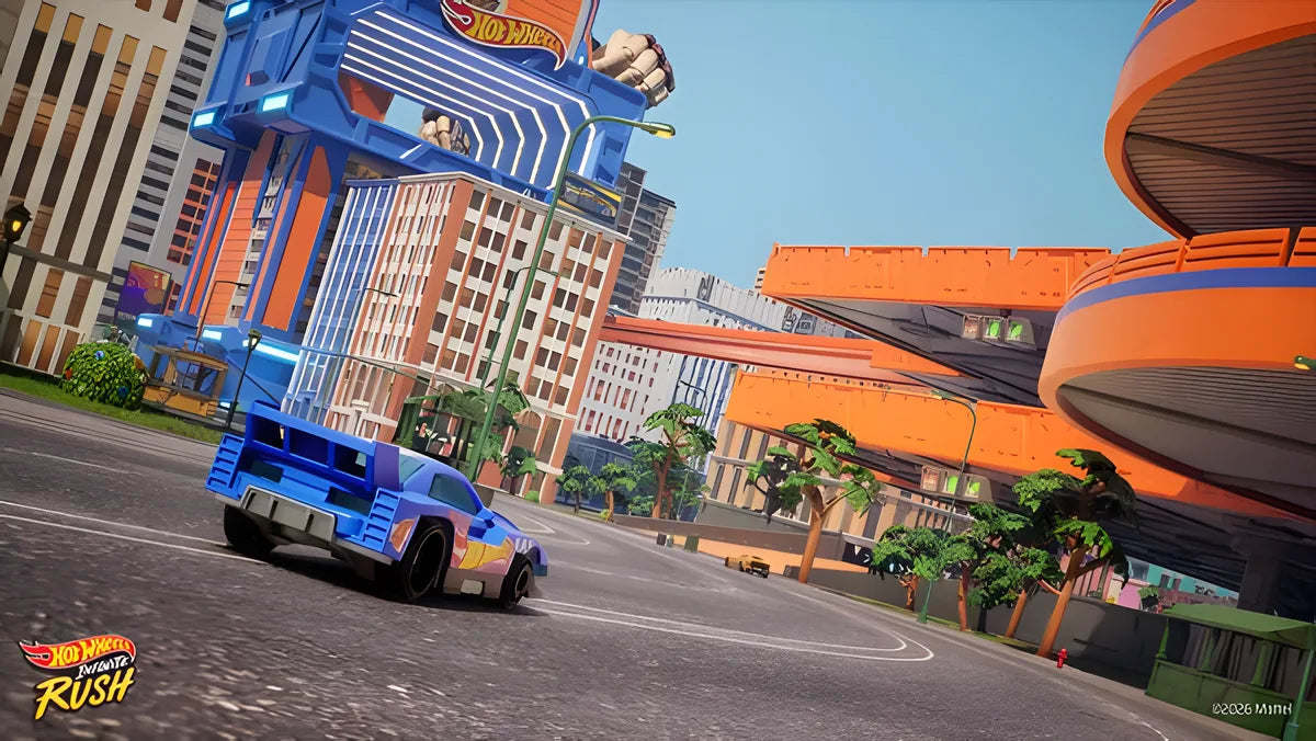 Spielszene 2 aus Hot Wheels Infinite Rush – Nintendo Switch 2