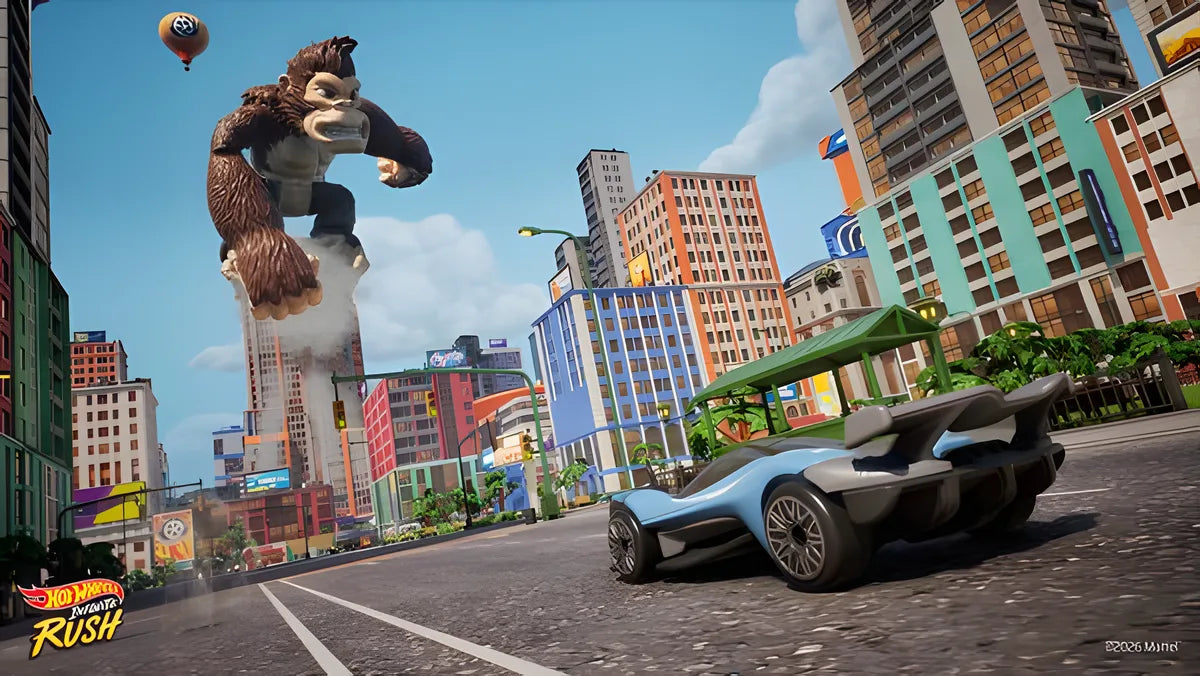Spielszene 3 aus Hot Wheels Infinite Rush – Nintendo Switch 2