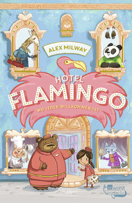 Buchcover von 'Hotel Flamingo' - Gebundene Ausgabe von Alex Milway
