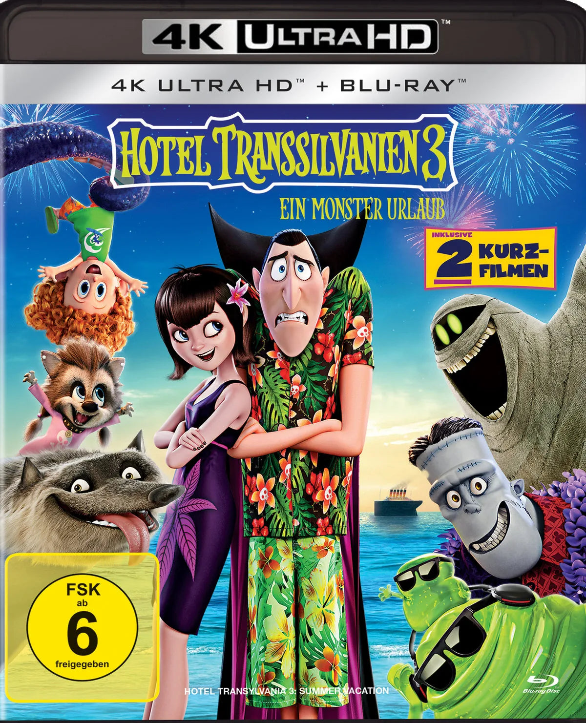 Hotel Transsilvanien 3 - Ein Monster Urlaub(+BR) - Blu-ray 4K Ultra HD