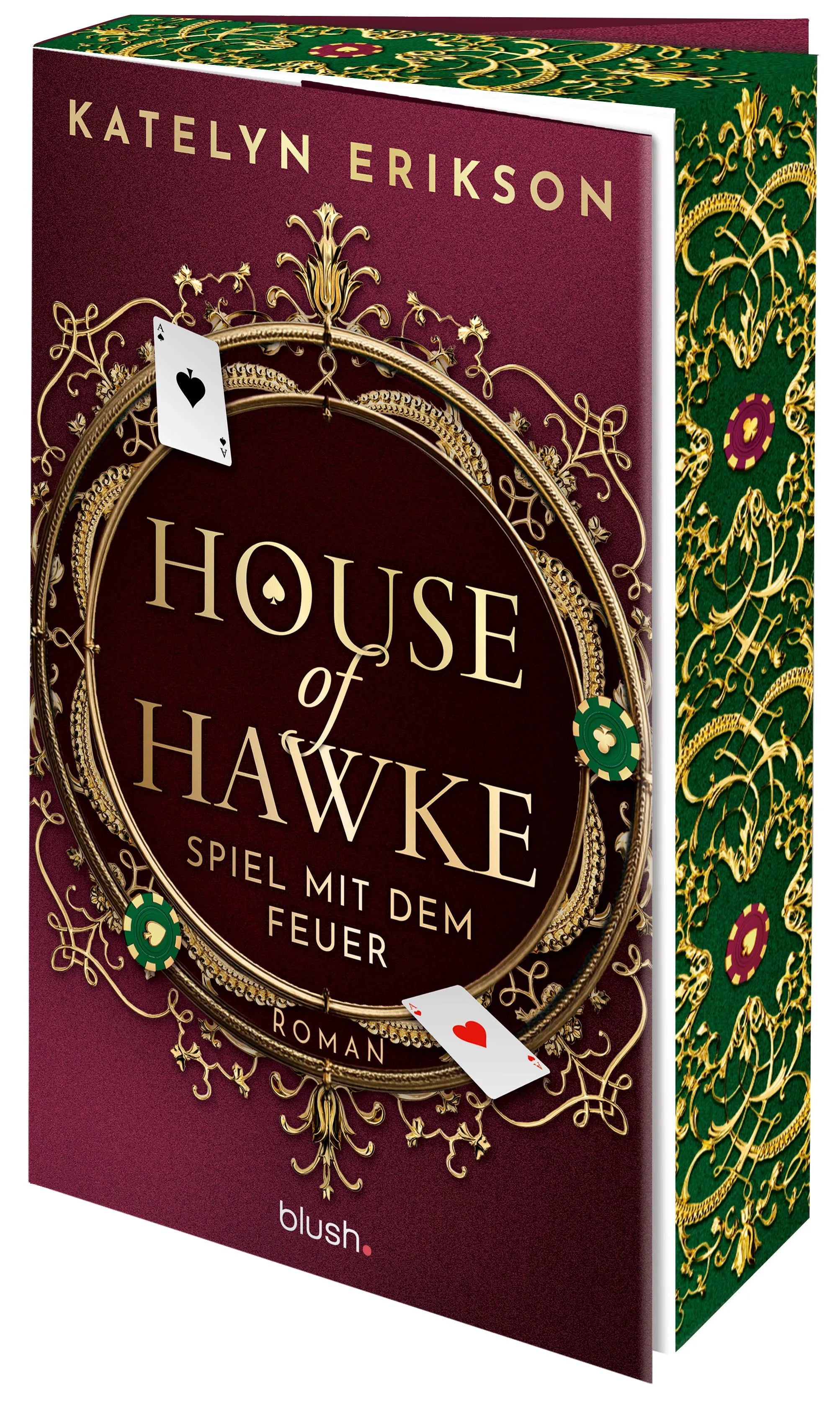 Cover: House of Hawke - Spiel mit dem Feuer (Paperback) von Katelyn Erikson