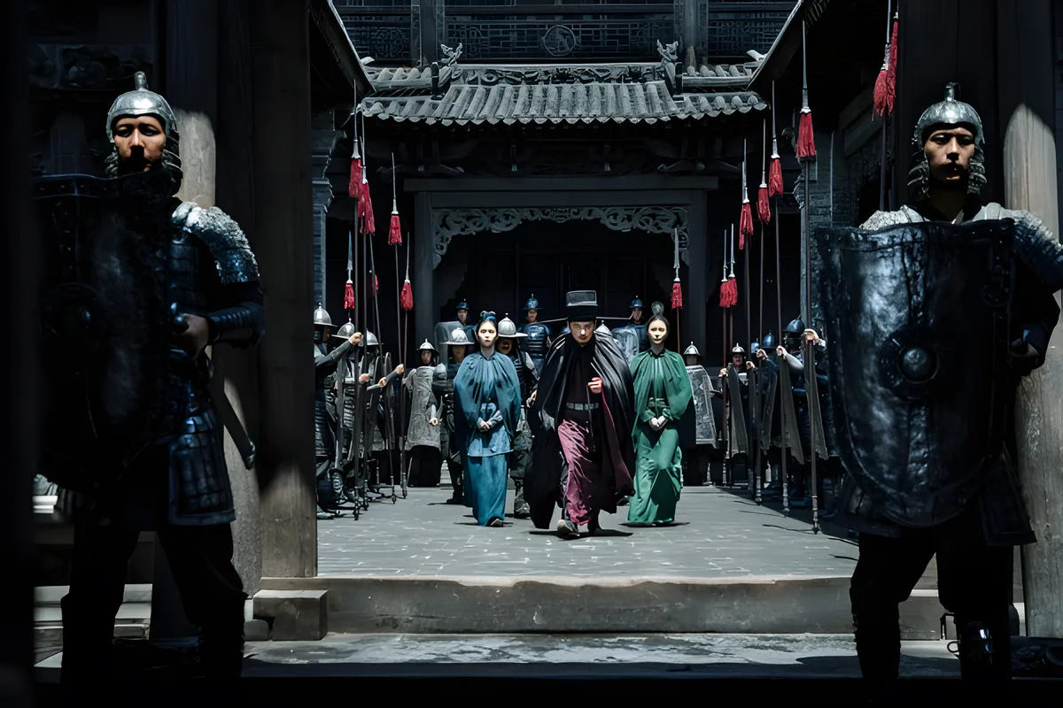 Filmszene 2 aus House of Knives – Blu-ray. Regie: Zhang Yimou